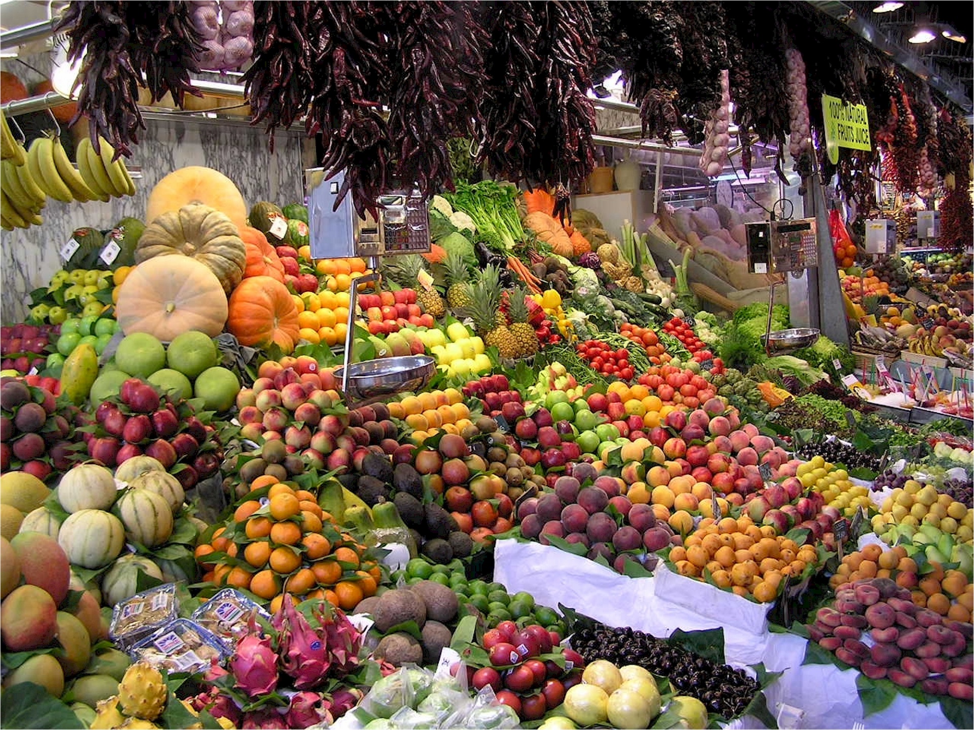 Fruits and Vegetable market in India