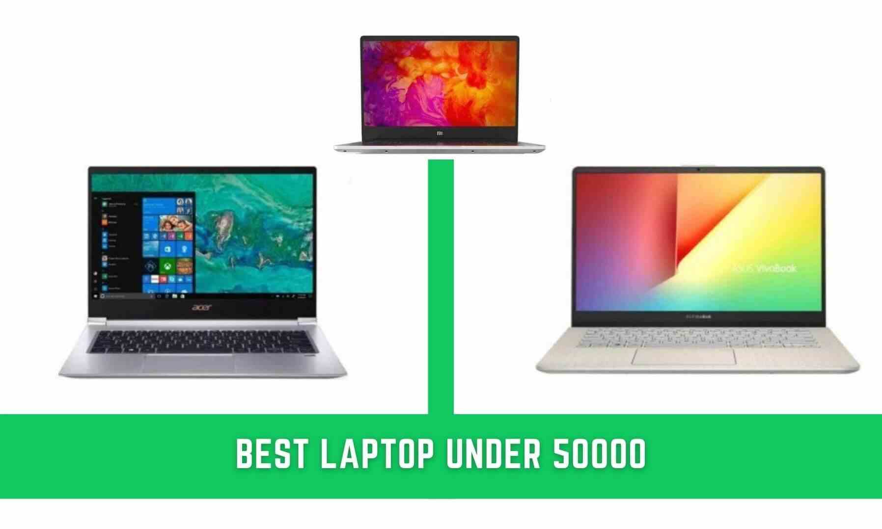 10 Best lightweight laptops under 50000