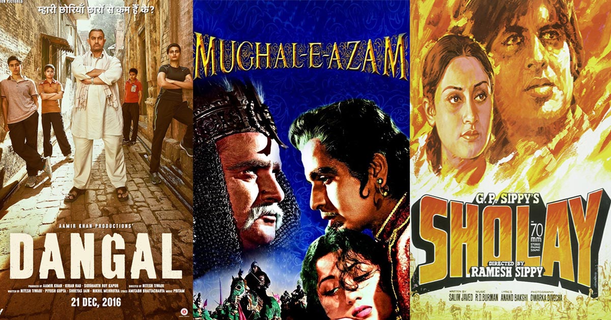 Highest Grossing Indian Films Throughout the Ages