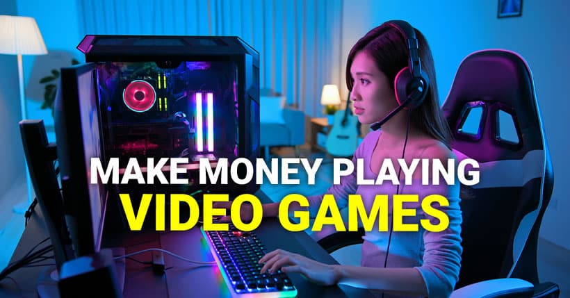 How to earn money playing video games